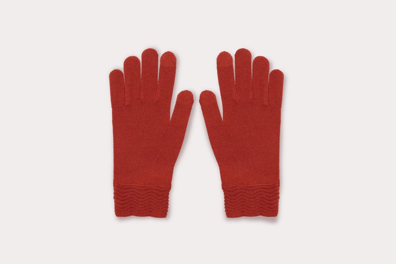 Seymoure Gloves, Tech wool glove, winter, designer, sustainable luxury