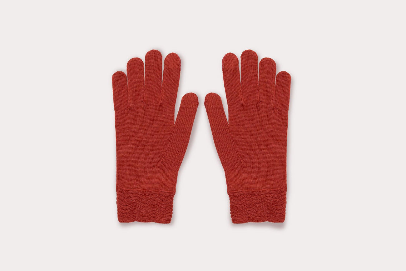 Seymoure Gloves, Tech wool glove, winter, designer, sustainable luxury