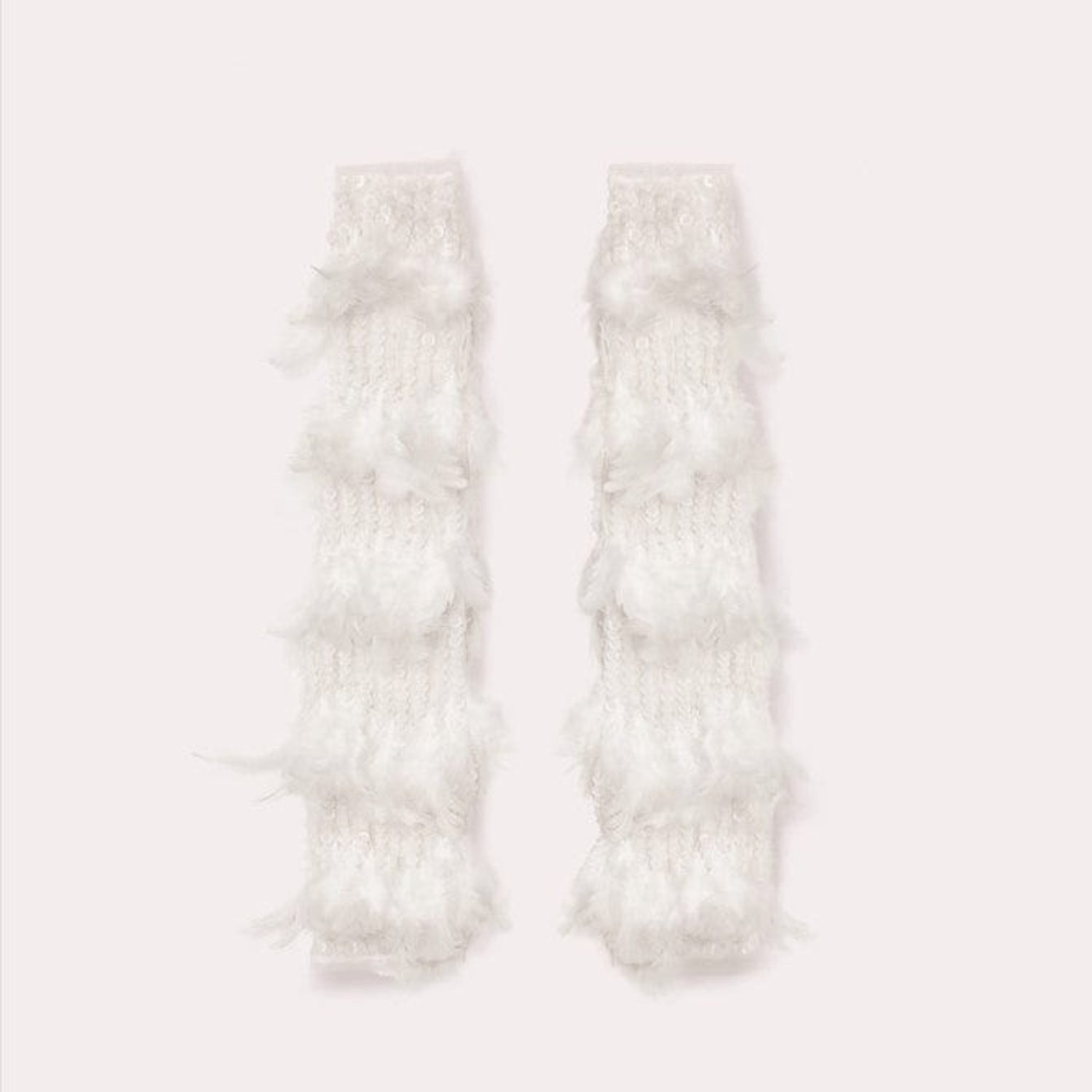 Women's Greer White Feather Sleeve