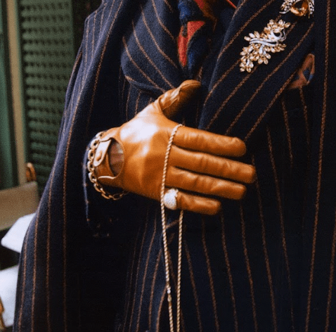 Men's Leather Driving Glove