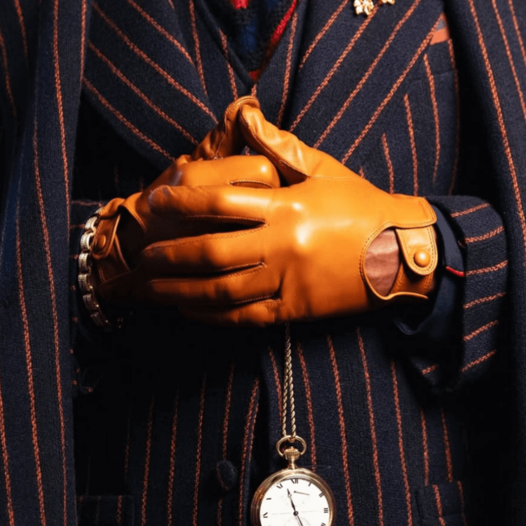 Men's Leather Driving Glove