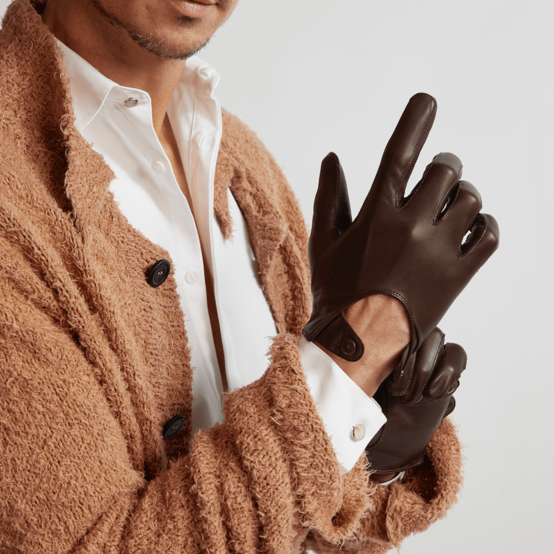 Men's Leather Driving Glove