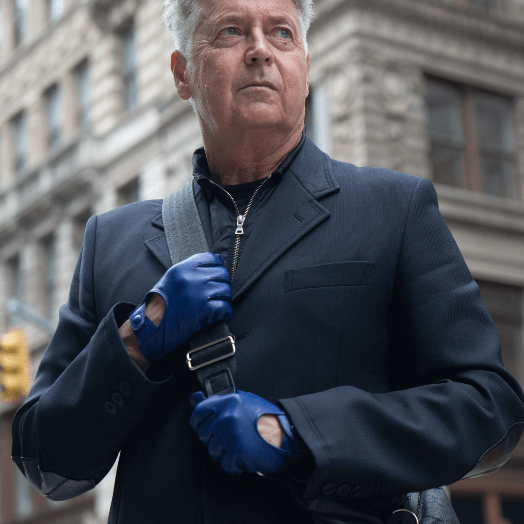 Men's Leather Driving Glove