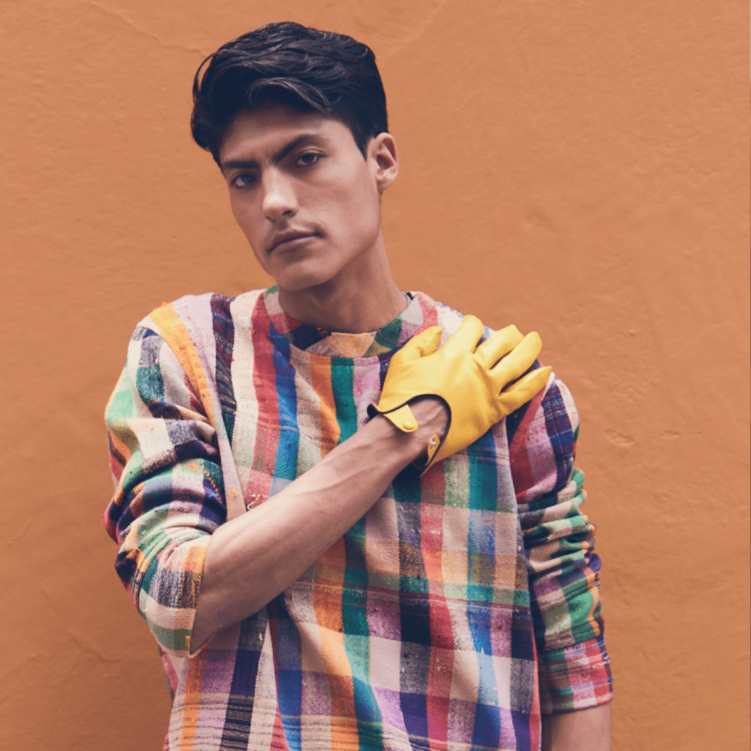 Men's Leather Driving Glove