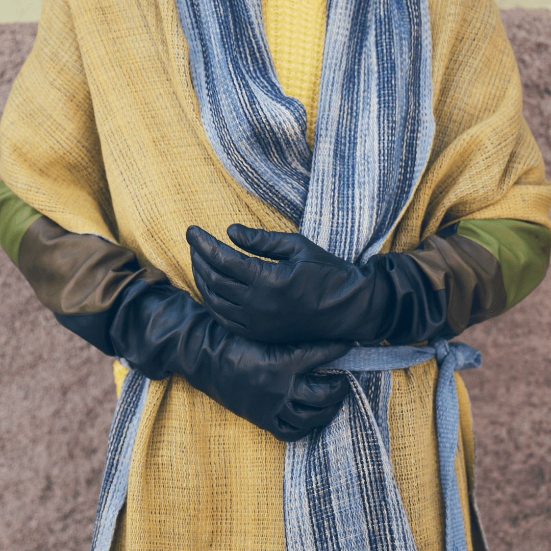 Men's Colorblock Stacked Opera Glove