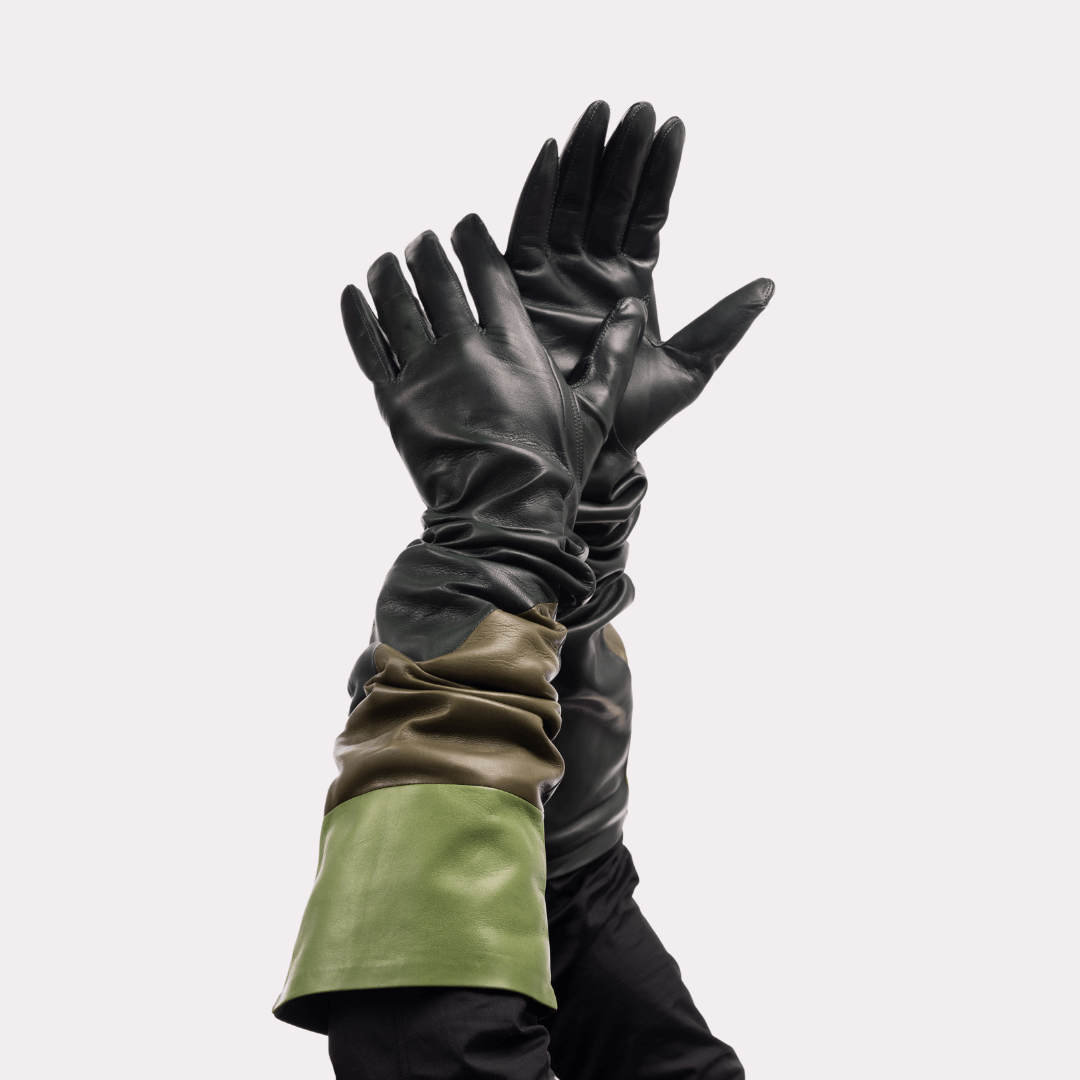 Men's Colorblock Stacked Opera Glove