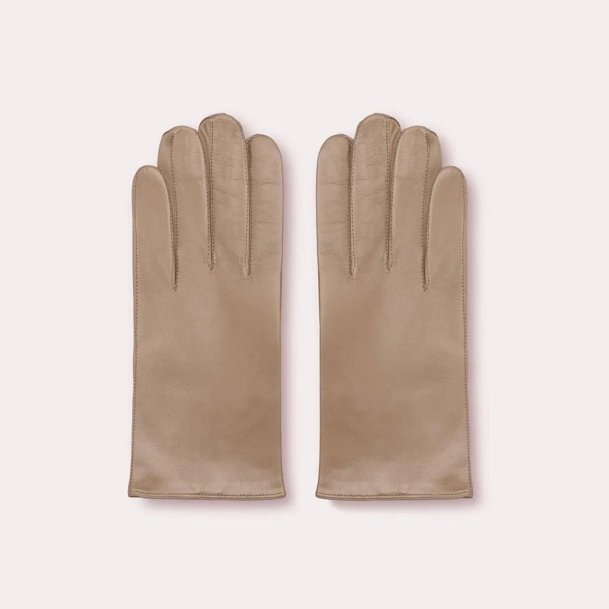 Men's Leather Grant Glove | Cashmere Lined NUDE