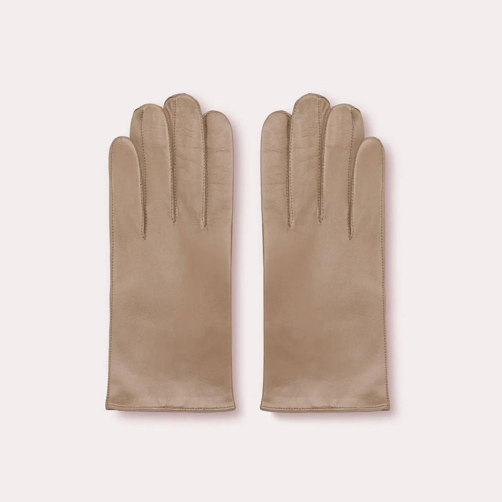 Seymoure Unisex Leather Sleeve With Fringe BLACK