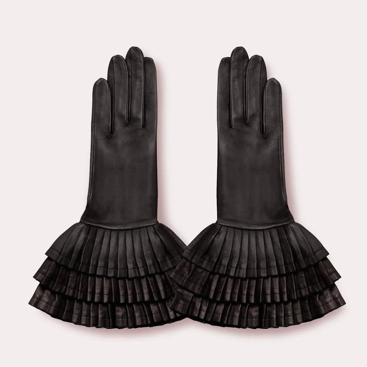 Petticoat Leather Statement Glove black