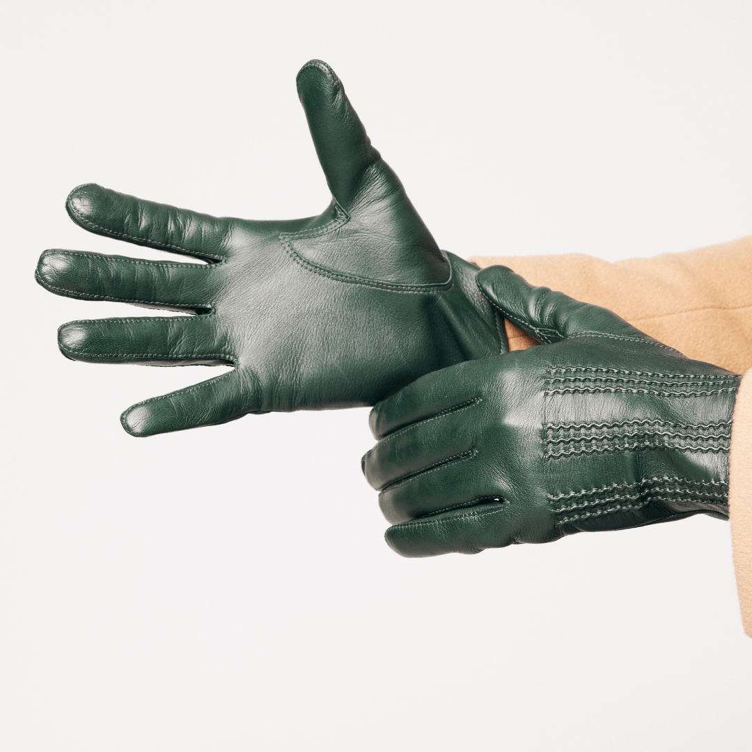 Men's Leather Traveler Glove in Agave