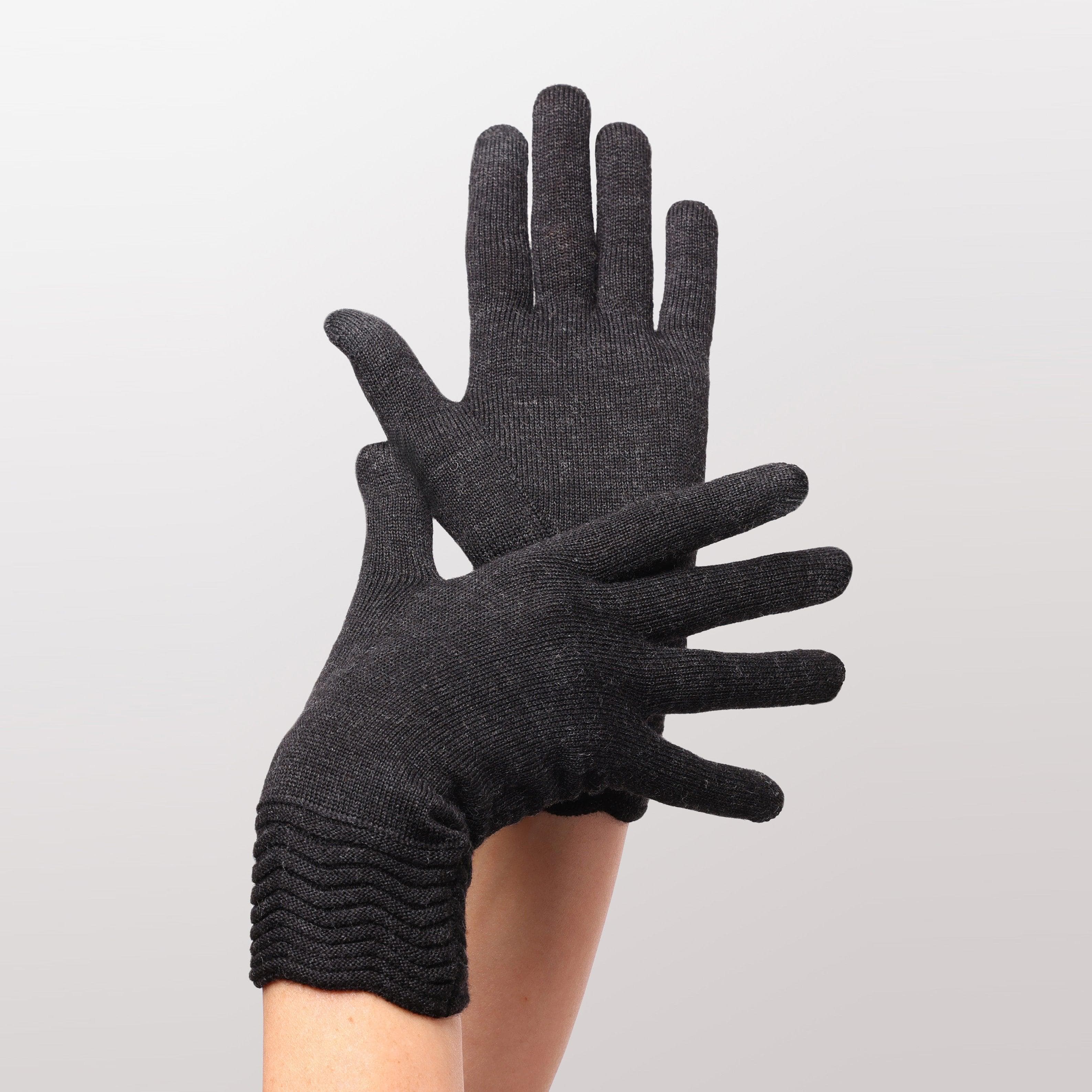 Tech Gallery Glove | Merino Wool Touchscreen | Vintage Wave