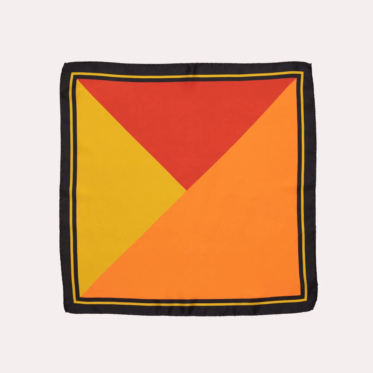 Silk Scarf in Mango | Petite