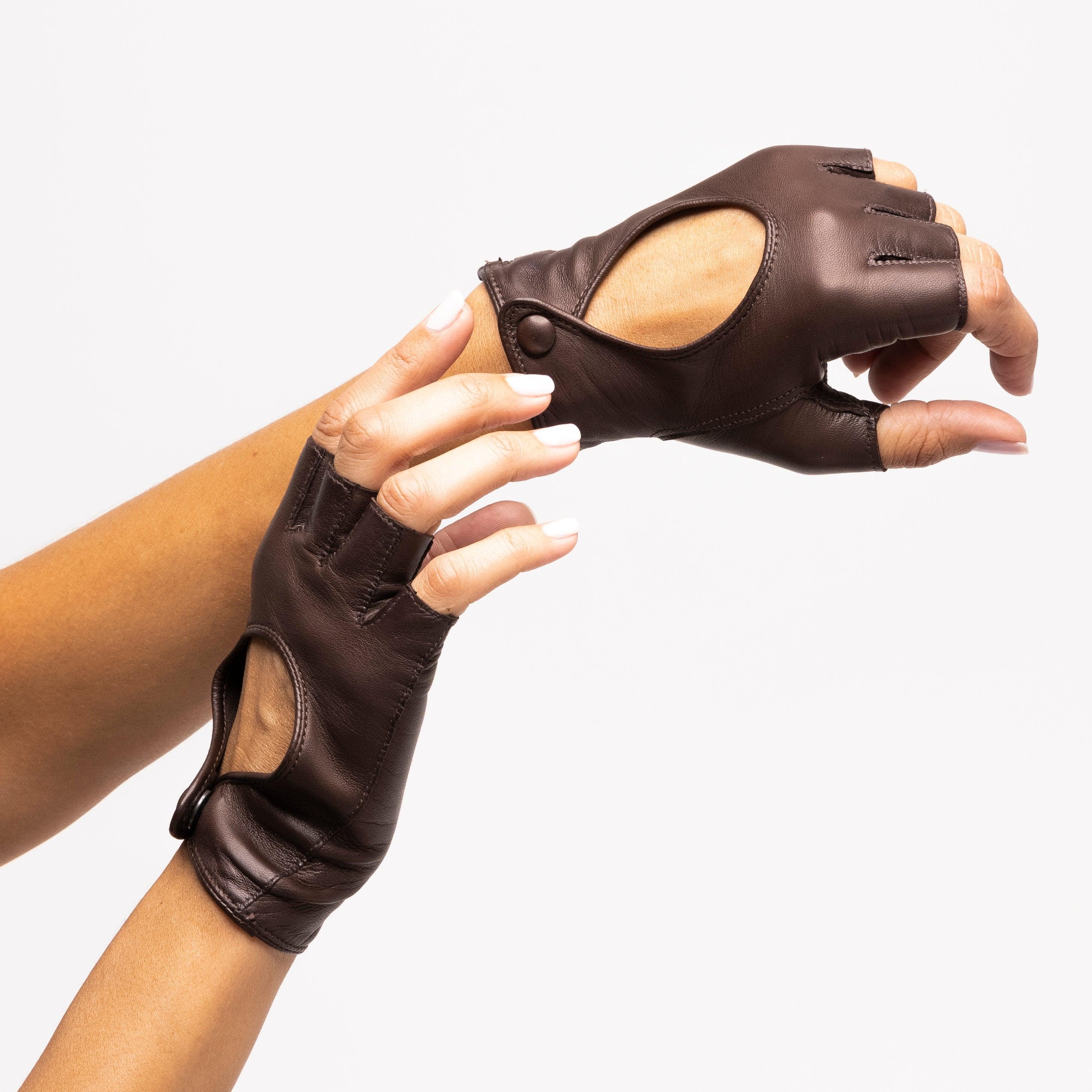 Original Washable Fingerless Driver espresso Glove