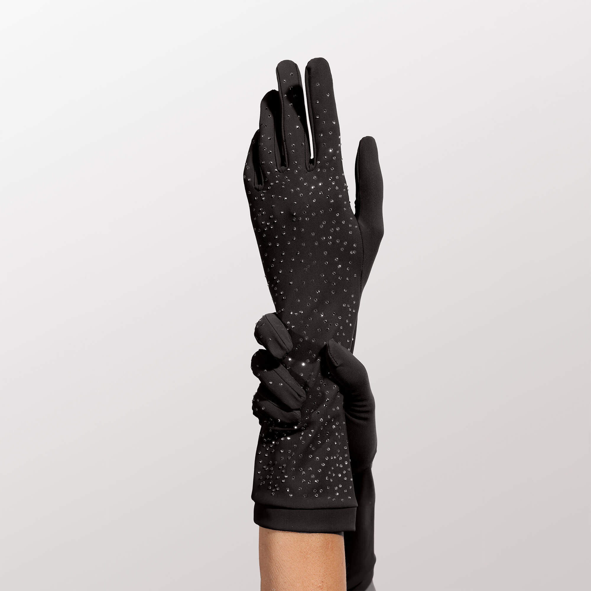 Grace Glove | Nylon with Handset Crystals