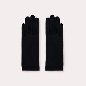 classic nylon glove in black