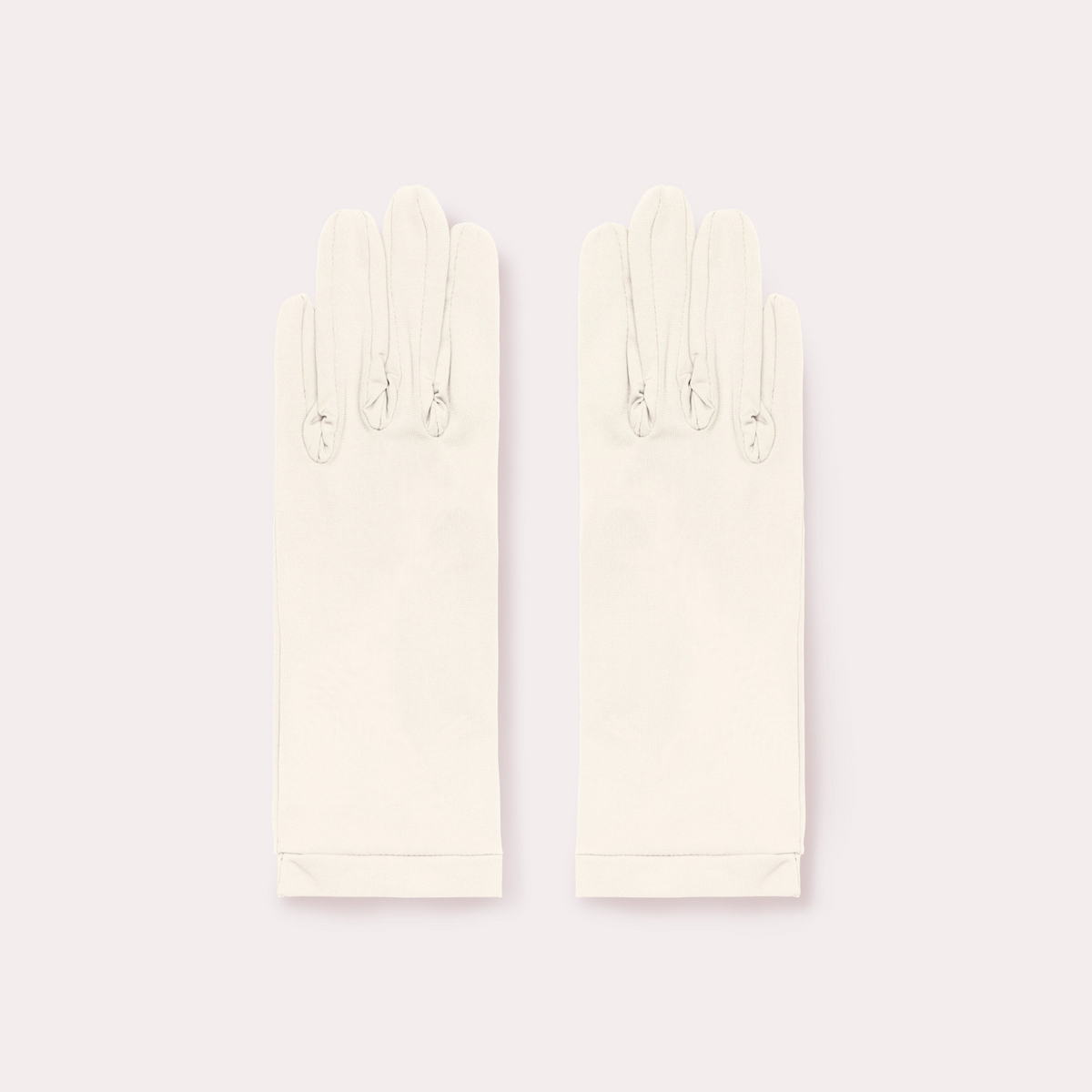 classic nylon glove in ivory