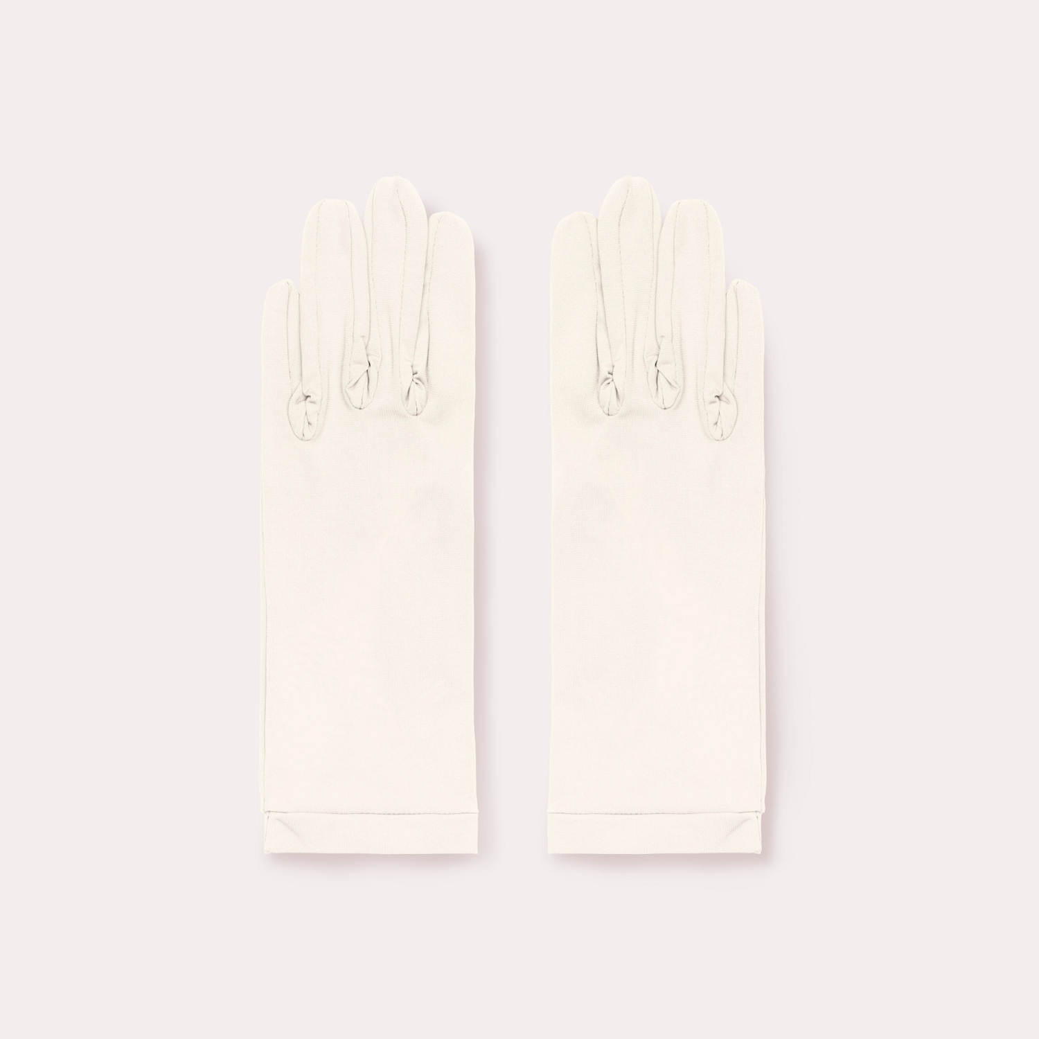 gallery classic nylon glove in ivory