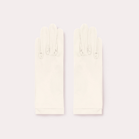 gallery classic nylon glove in ivory