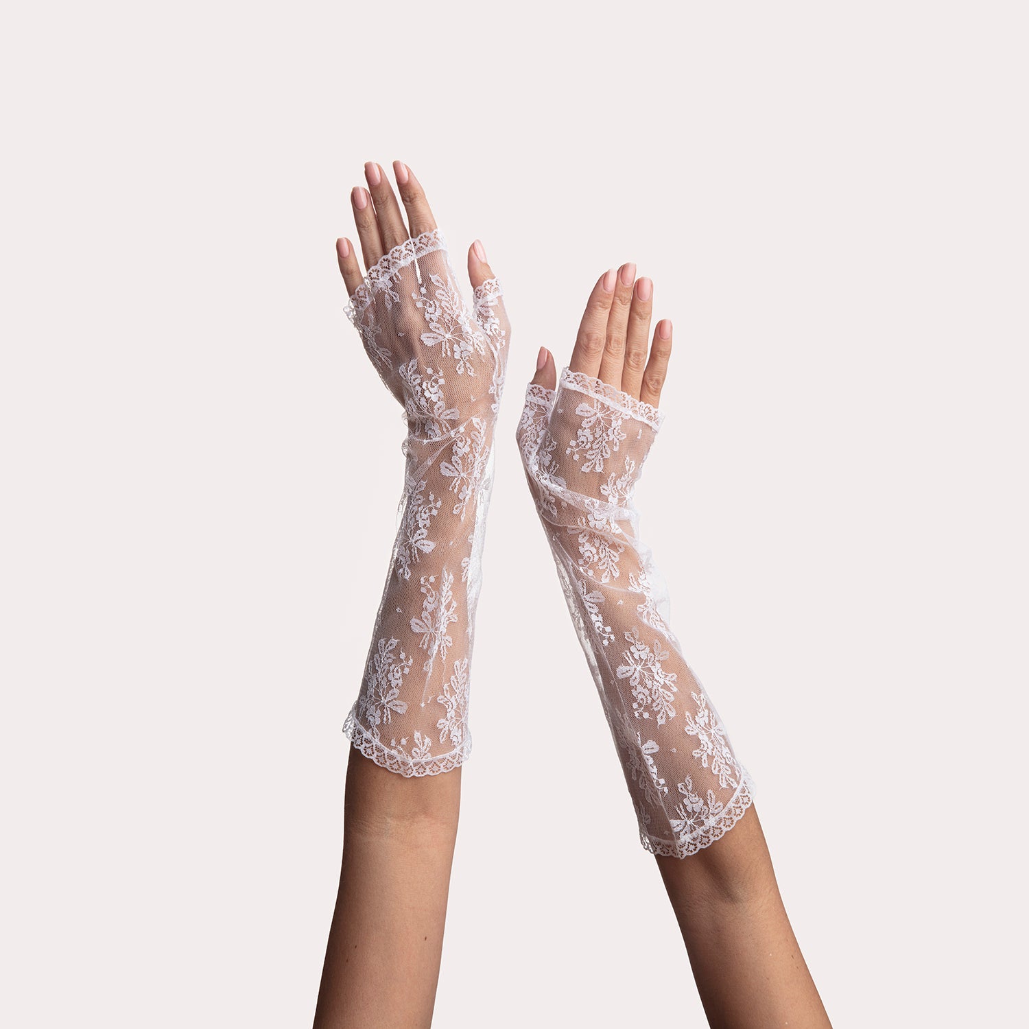 St. Jean Sleeve Fingerless Lace Glove