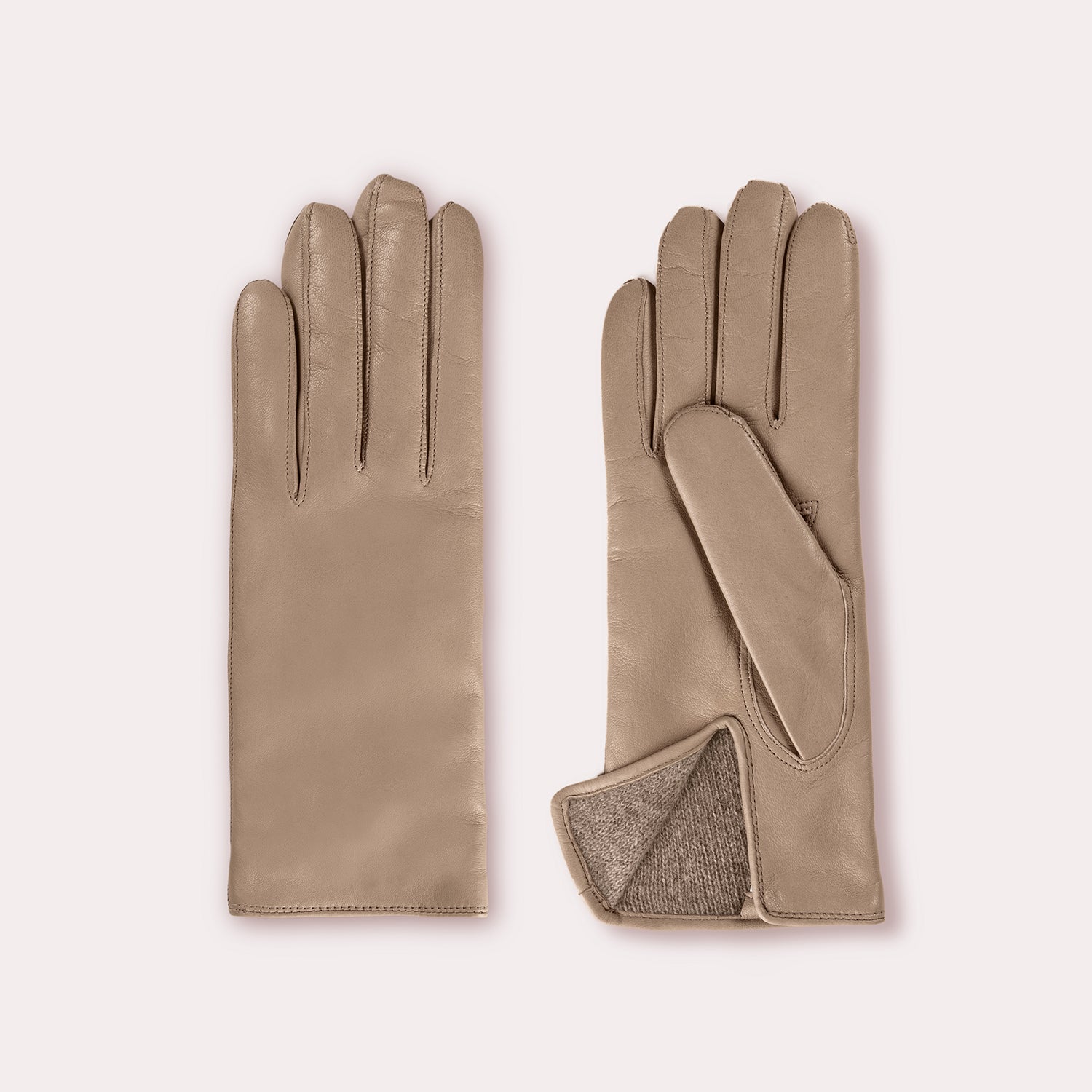 The Classic Kelly Glove | Leather Cashmere Lined