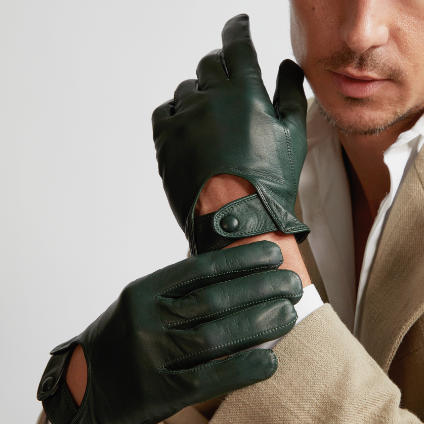 Men's Leather Driving Glove