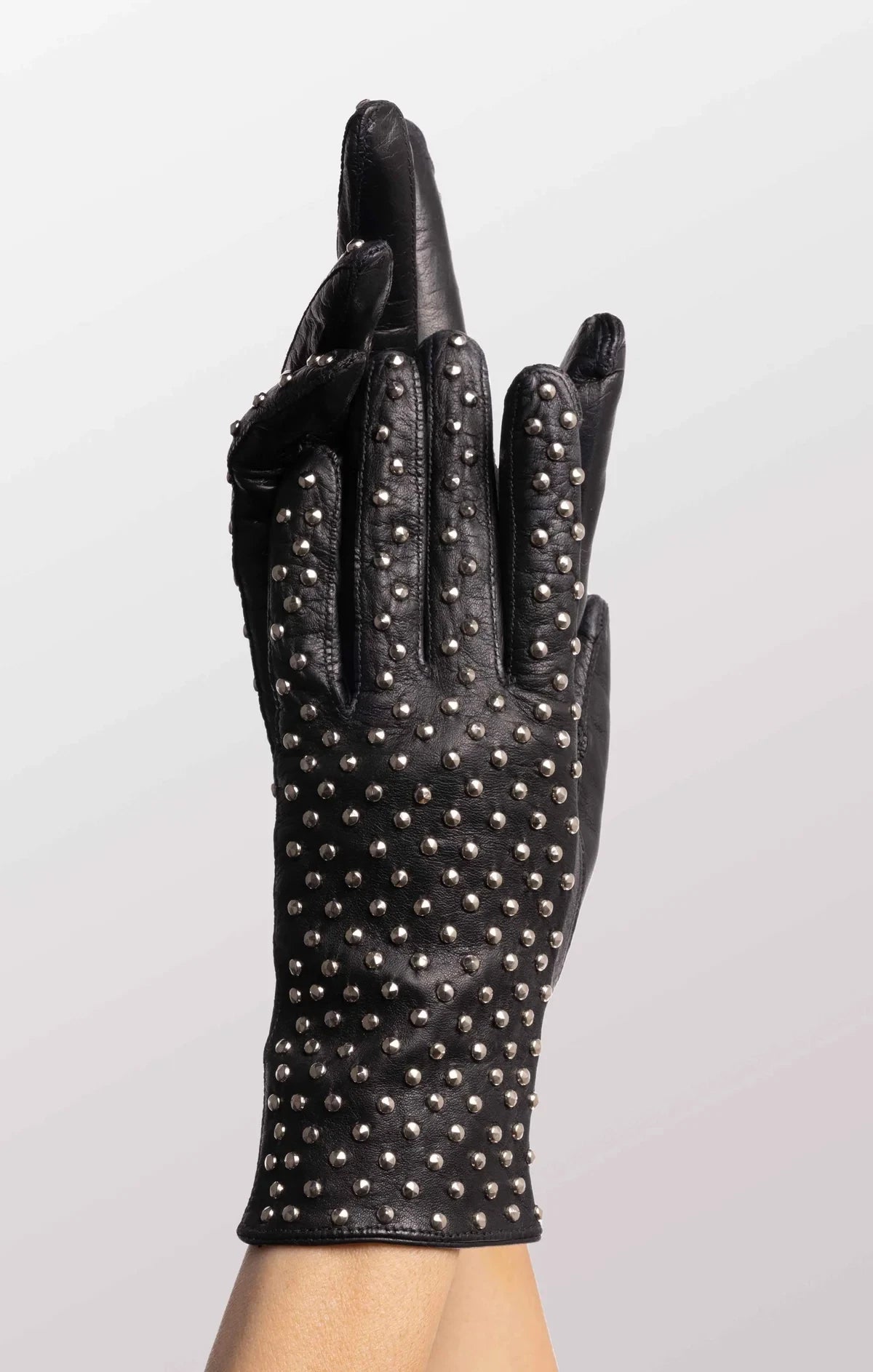 Kelly Glove Leather with Studs
