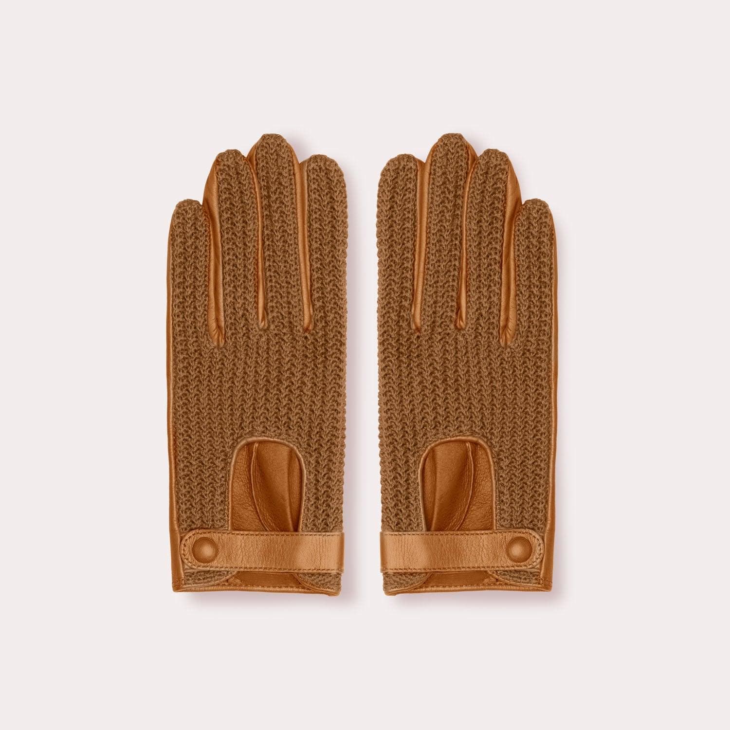 Men's Leonardo Leather Glove, brown.