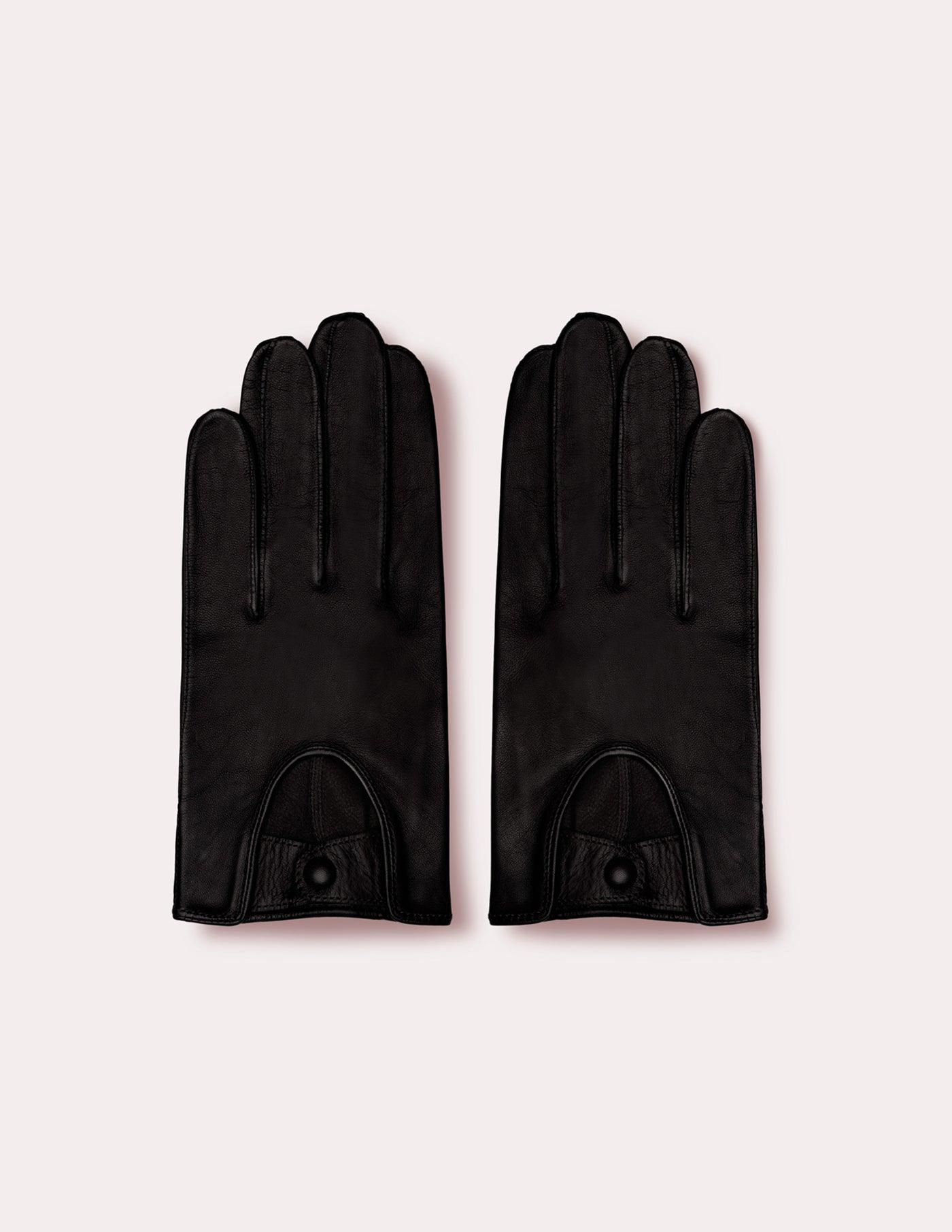 Black Driving Gloves