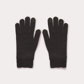 Black wool tech gallery gloves by Seymoure Gloves.