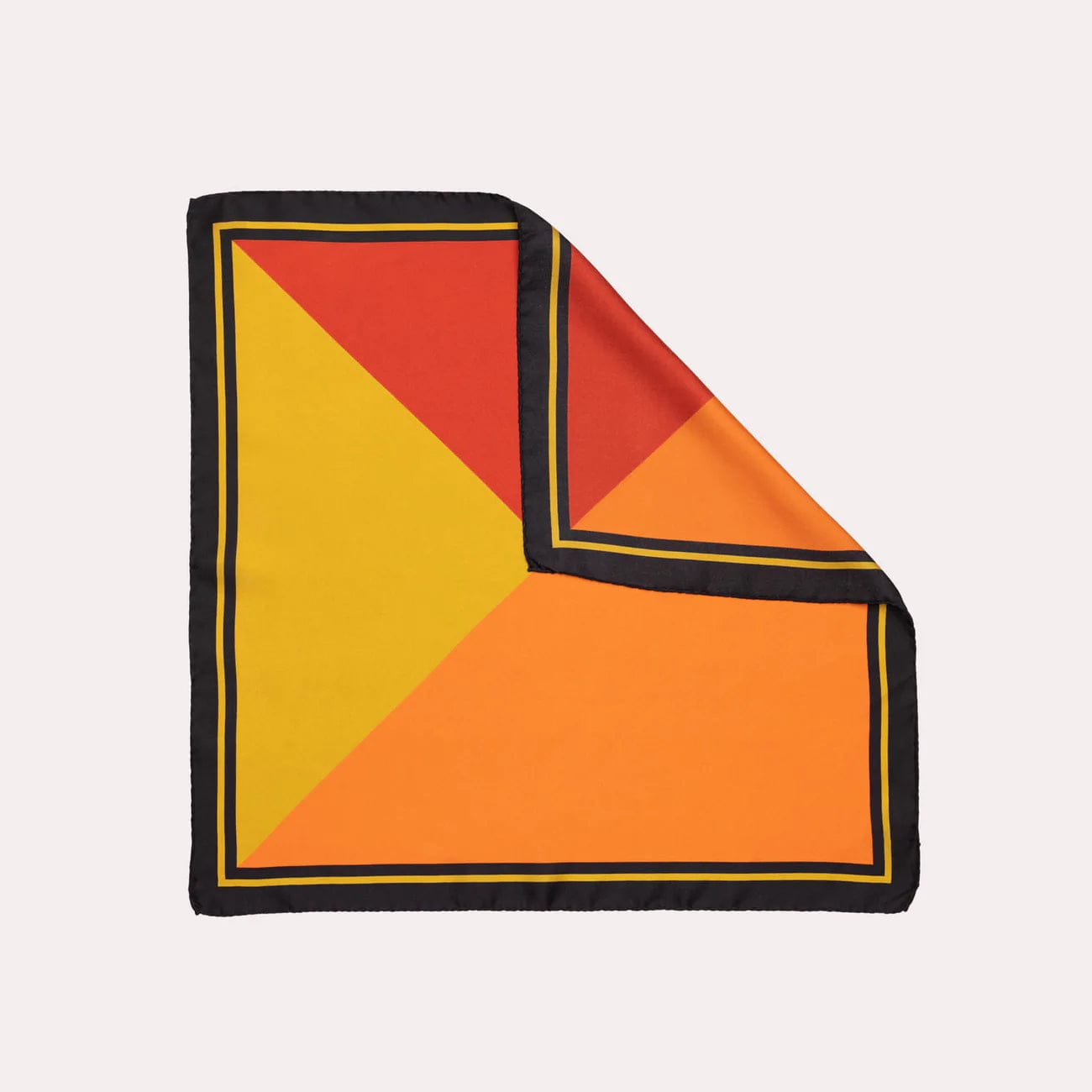 Silk Scarf in Mango | Petite